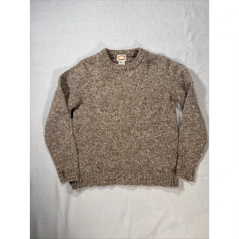 Vintage Banana Republic Sweater Mens Medium Pure Wool Crew Hong Kong 80s READ